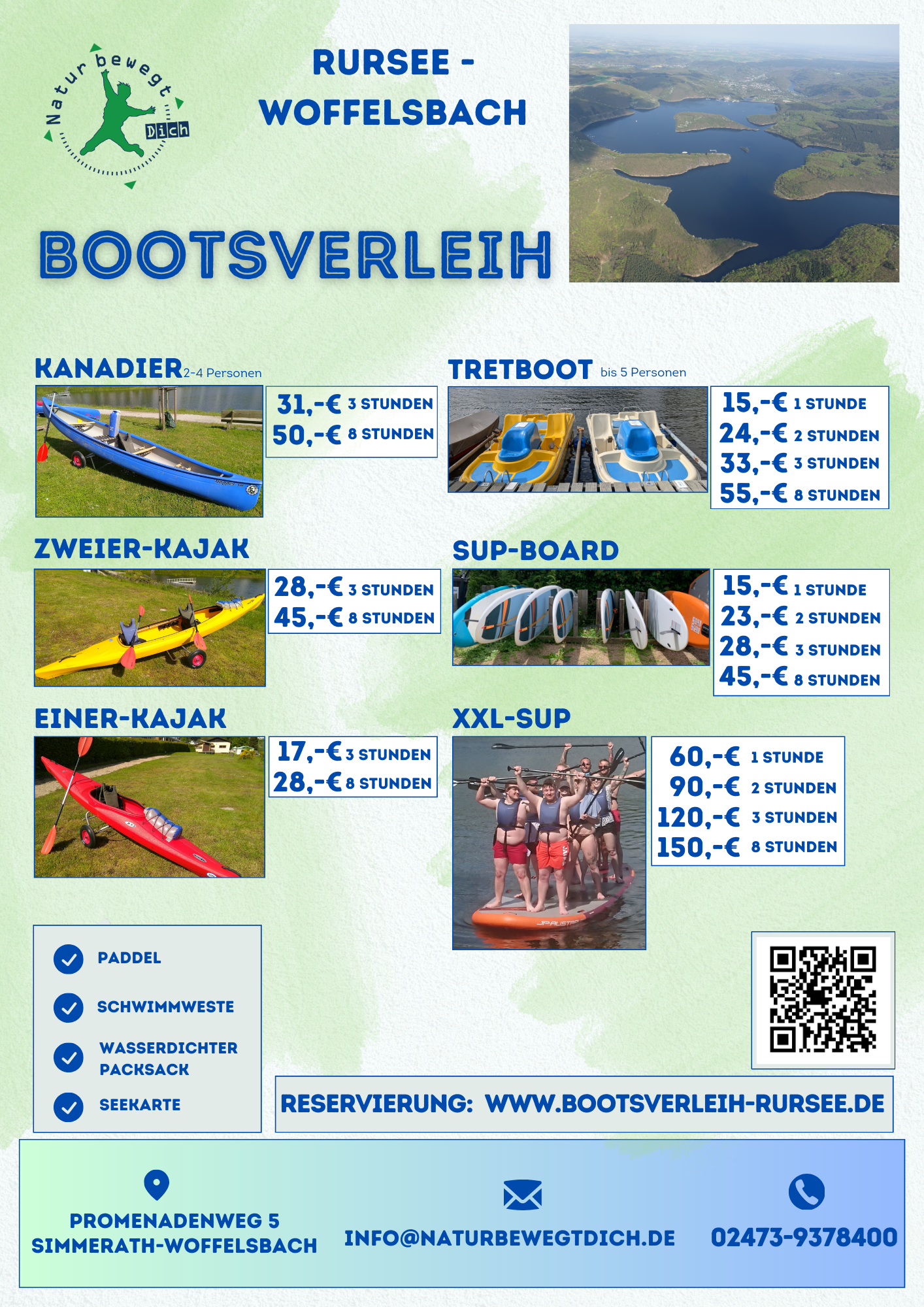 Flyer Bootsverleih A4